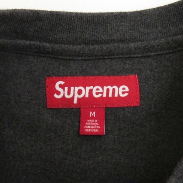 【中古】シュプリーム SUPREME 24FW Small Box Logo L/S Tee スモールボックスロゴ Tシャツ 長袖 グレー M ☆AA★ メンズ_4