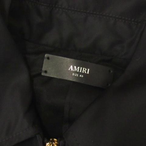 【中古】アミリ AMIRI Dragon Nylon Bomber ドラゴン刺繍 ナイロン ボンバー ジャケット ブルゾン 46 ブラック メンズ_5