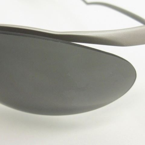 【中古】ナイキ NIKE サングラス ハーフリム イタリア製 グレー メンズ