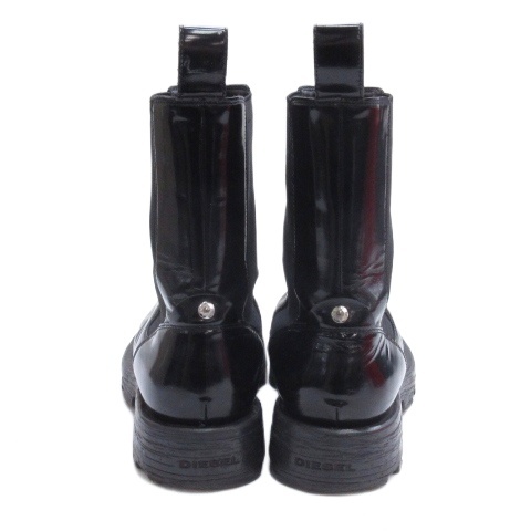 中古】ディーゼル DIESEL D-HAMMER CH W サイドゴア ブーツ レザー