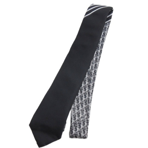 中古】ディオールオム Dior HOMME オブリーク トロッター ネクタイ
