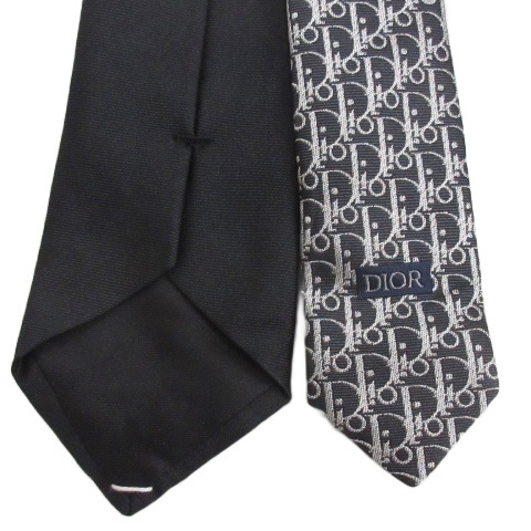 中古】ディオールオム Dior HOMME オブリーク トロッター ネクタイ