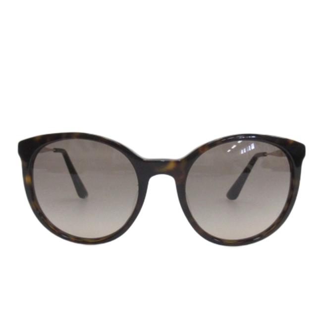 【中古】プラダ PRADA べっ甲柄 サングラス イタリア製 ブラウン 55□21 140 レディース