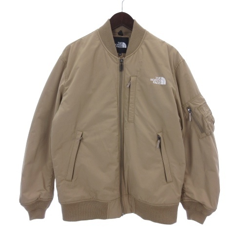 【中古】ザノースフェイス THE NORTH FACE INSULATION BOMBER JACKET ボンバージャケット M ベージュ NY82132 メンズ