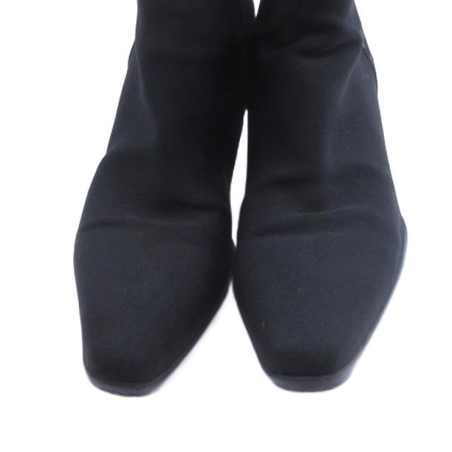 【中古】プラダスポーツ PRADA SPORT ロング ブーツ ブラック 38.5 ■GY62 レディース_5