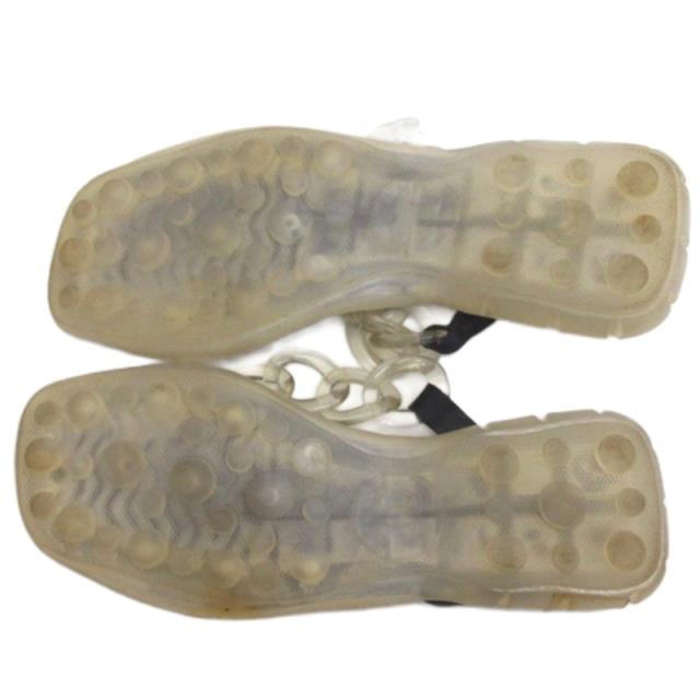 【中古】シャネル CHANEL ココマーク チェーン サンダル クリア系 ジャンク ■GY62 レディース_7