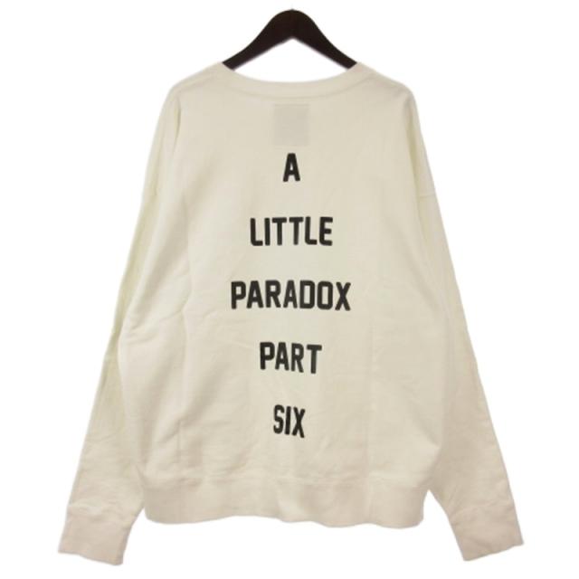 【中古】ミハラヤスヒロ MIHARA YASUHIRO Cat Printed Sweatshirt キャット プリント スウェット トレーナー ホワイト 48_3