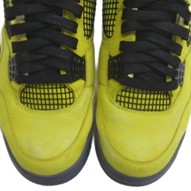 【中古】ナイキ NIKE AIR JORDAN 4 TOUR YELLOW エアジョーダン4 スニーカー CT8527-700 28cm メンズ_2