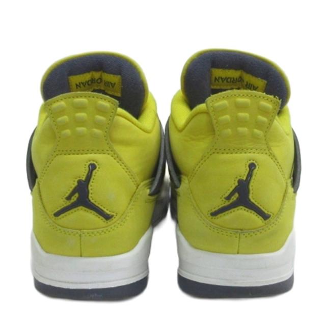 【中古】ナイキ NIKE AIR JORDAN 4 TOUR YELLOW エアジョーダン4 スニーカー CT8527-700 28cm メンズ_4