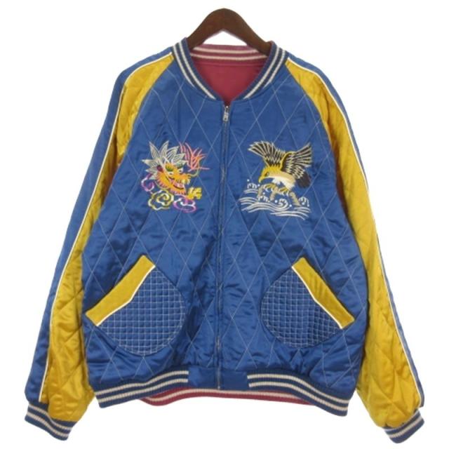 中古】SAPEur サプール SNVG リバーシブル スカジャン ジャケット