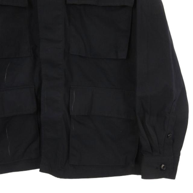 【中古】ダブルタップス WTAPS JMOD / LS / NYCO. WEATHER. CORDURA ファティーグシャツ ジャケット 261WVDT-SHM02 ネイビー 2 メンズ_2