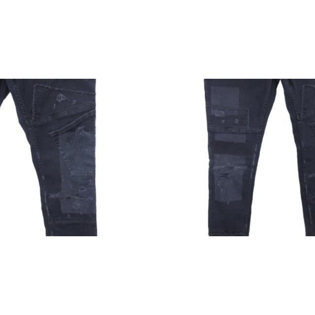中古】5351プールオム 5351 POUR LES HOMMES ダメージ デニム パンツ