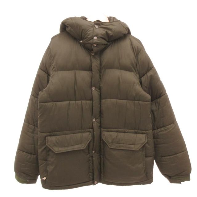 【中古】ザノースフェイス THE NORTH FACE キャンプシェラショート ダウンジャケット アウトドアウエア XL
