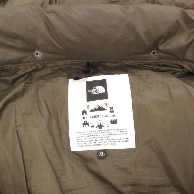 【中古】ザノースフェイス THE NORTH FACE キャンプシェラショート ダウンジャケット アウトドアウエア XL_5