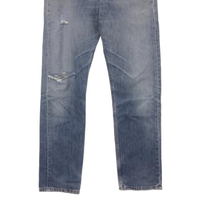 【中古】リーバイス Levi's 501 デニム パンツ ジーンズ ダメージ加工 553刻印 USA製 インディゴ W32 メンズ_2