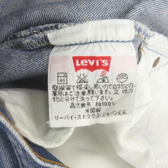 【中古】リーバイス Levi's 501 デニム パンツ ジーンズ ダメージ加工 553刻印 USA製 インディゴ W32 メンズ_7