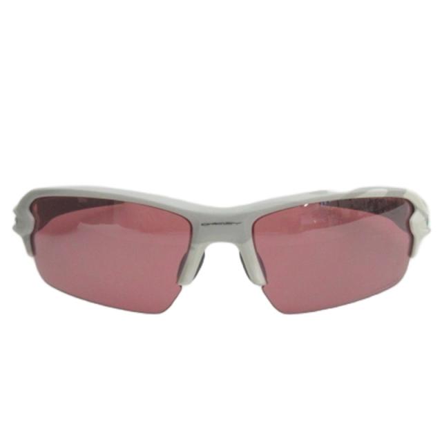 【中古】オークリー OAKLEY FLAK2.0 サングラス OO9271-3561 ホワイト 61□12 133 メンズ