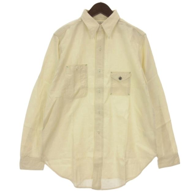 【中古】ビッグヤンク BIG YANK 1935 ORIGINAL CHAMBRAY シャンブレー シャツ 長袖 600-000-02/261 アイボリー 15.5