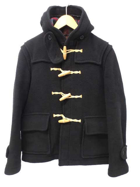 中古 バルモラル アスコット Balmoral Ascot ウール ダッフルコート ショート丈 M ブラック 秋冬 メンズの通販はau Pay マーケット ブランド古着のベクトル