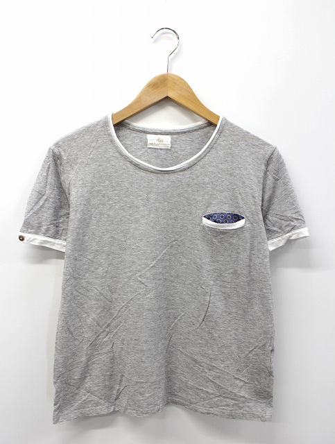 中古 ジェイコールマン Jeycoleman ショート丈 ポケットtシャツ カットソー S 灰 グレー メンズの通販はau Pay マーケット ブランド古着のベクトル