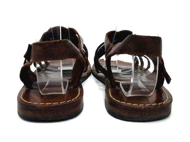 中古 Eder Shoes エダーシューズ レザー ストラップ サンダル 37 23 5cm相当 こげ茶 レディースの通販はau Pay マーケット ブランド古着のベクトル