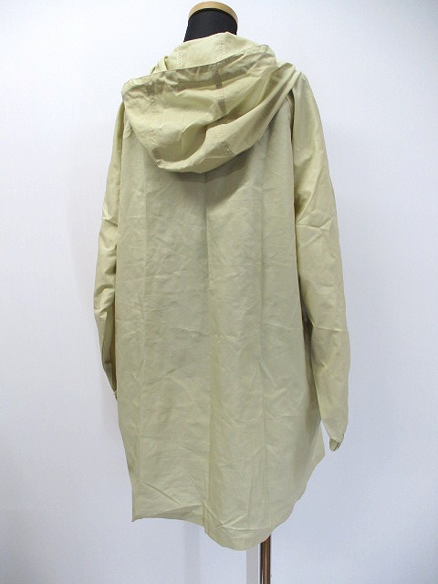 中古 ホコモモラ Jocomomola 美品 ポケット お花プリント ジップアップ レインコート 収納袋付き ベージュの通販はau Pay マーケット ブランド古着のベクトル