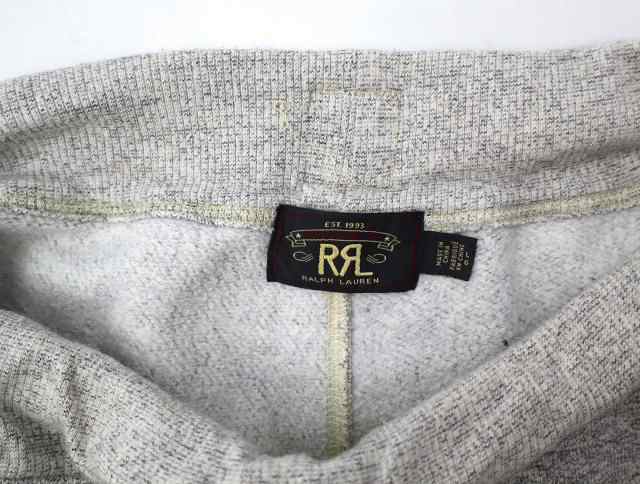 定番 RRL 21SS RRL 三ツ星タグ 霜降り フリース スウェット パンツ L