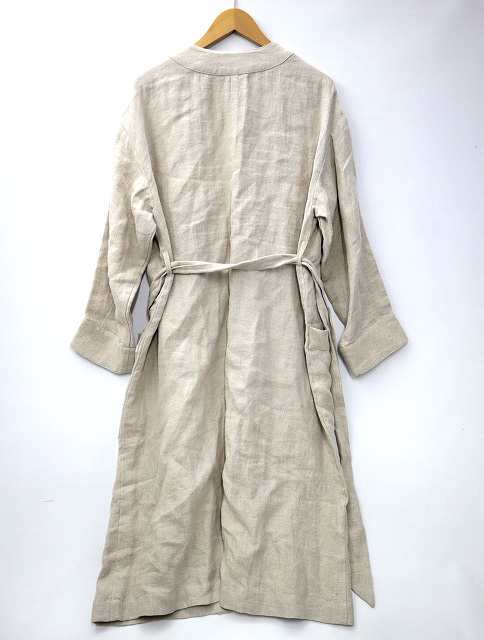 【中古】TODAYFULトゥデイフル Linen Gown Coat リネンガウンコート 38 Euru レディース｜au PAY マーケット