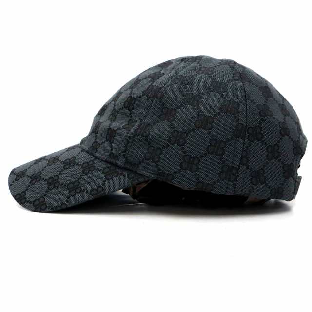 【中古】BALENCIAGA×GUCCI 22SS 680717 The Hacker Project Cap BB ハッカープロジェクト BB  キャップ 帽子 S(55cm)｜au PAY マーケット