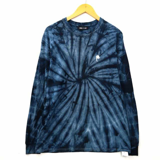 WIND AND SEA SEA TIE-DYE L/S TEE タイダイ 青