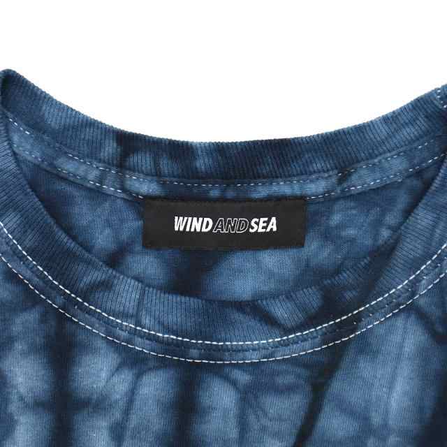 中古】WIND AND SEA TIE-DYE L/S TEE クルーネック タイダイ柄 バック