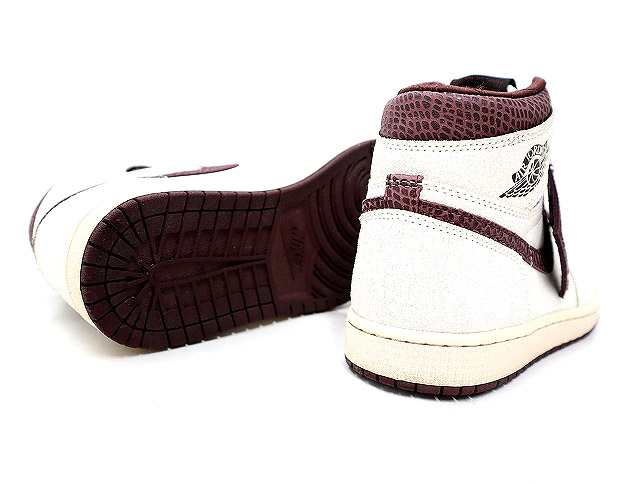 【中古】27.5cm A Ma Maniere × NIKE ナイキ AIR JORDAN 1 RETRO High OG 'Sail and  Burgundy' US9.5 DO7097-100｜au PAY マーケット