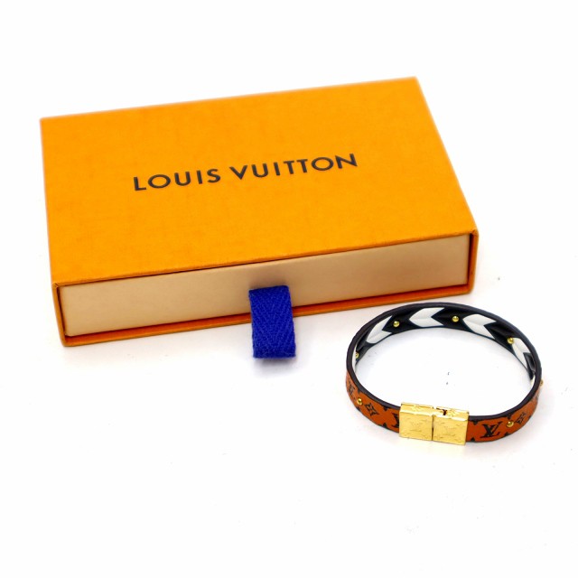 中古】ルイヴィトン LOUIS VUITTON M6774F モノグラム ブラスレ・LV