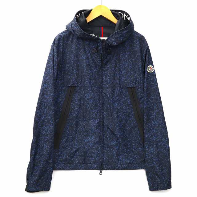 モンクレール MONCLER 2020SS SIAGNE GIUBBOTTO 総柄 ナイロン ジップ