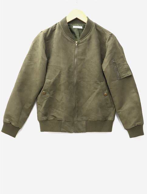 カーキ【MY WHITE/マイホワイト】 KHAKI ブルゾン　カーキ　新品