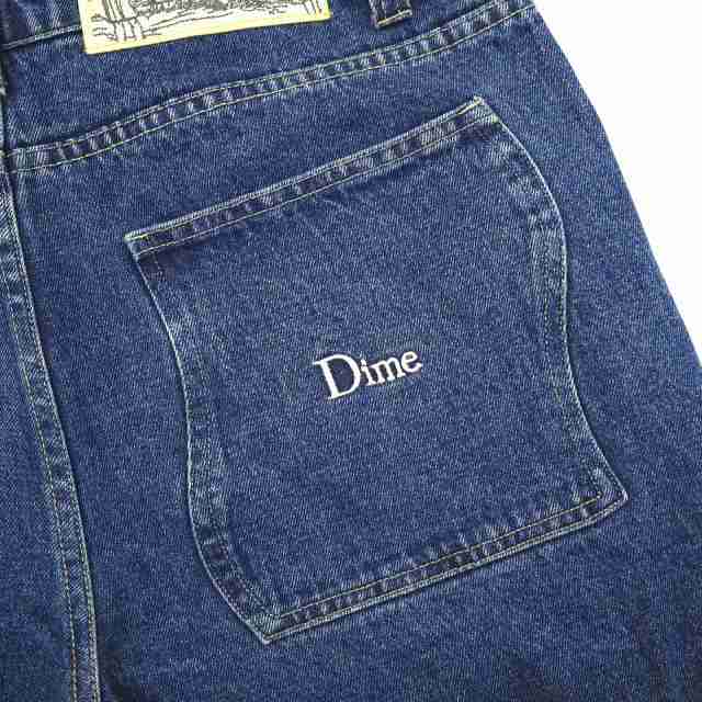 中古】Dime ダイム BAGGY DENIM PANTS ウォッシュ加工 バギー デニム