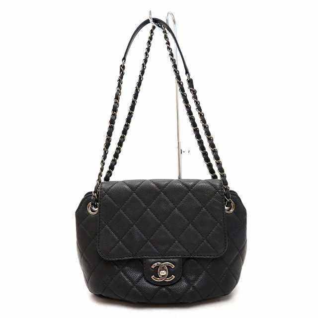 中古】シャネル CHANEL キャビアスキン ミニ マトラッセ チェーン ...