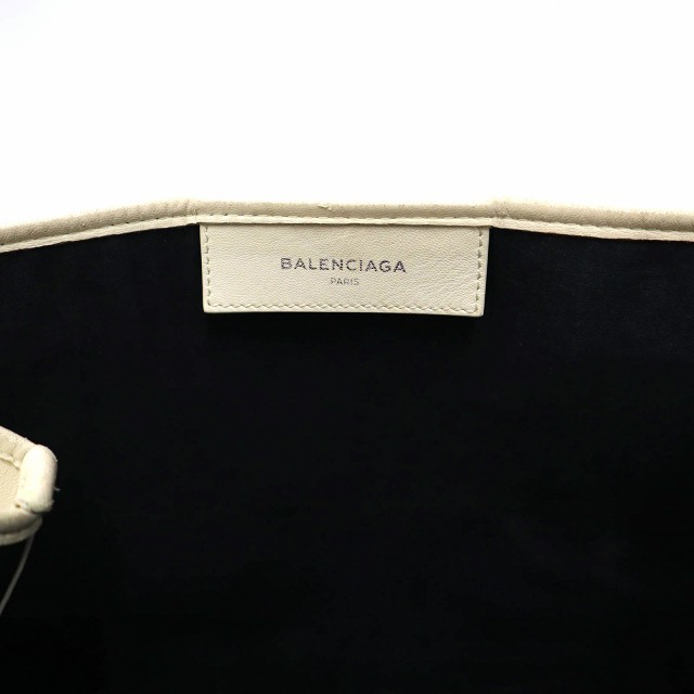 中古】バレンシアガ BALENCIAGA 339933 レザー パンチング ロゴ カバス