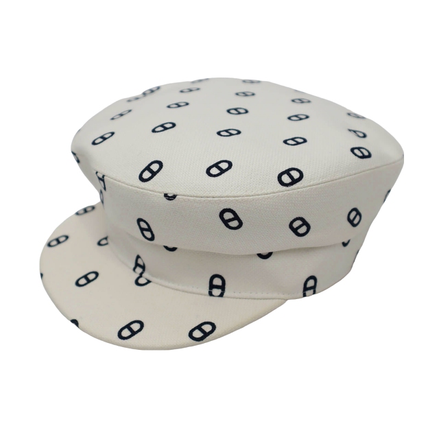 【中古】エルメス HERMES キャスケット 《ヴォーバン》 セリエボタン シェーヌ・ダンクル 帽子 レディースの通販は 22,050円