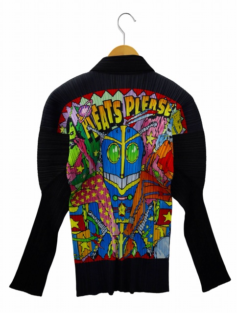 プリーツプリーズ　イッセイミヤケ　トッパージャケット　プリーツジャケット　羽織り PLEATS PLEASE ISSEY MIYAKE/プリーツプリーズ イッセイミヤケ