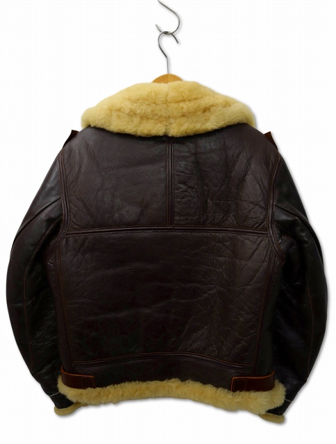 中古】THE FEW ザ・フュー ROUGH WEAR C B-3 レザー ムートン ジップ 