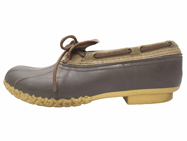 【中古】エルエルビーン L.L.BEAN 70s〜80s 28~28.5cm Bean Boots ビーンブーツ キャンバス モカシン 10N ブラウンの通販は 6,160円
