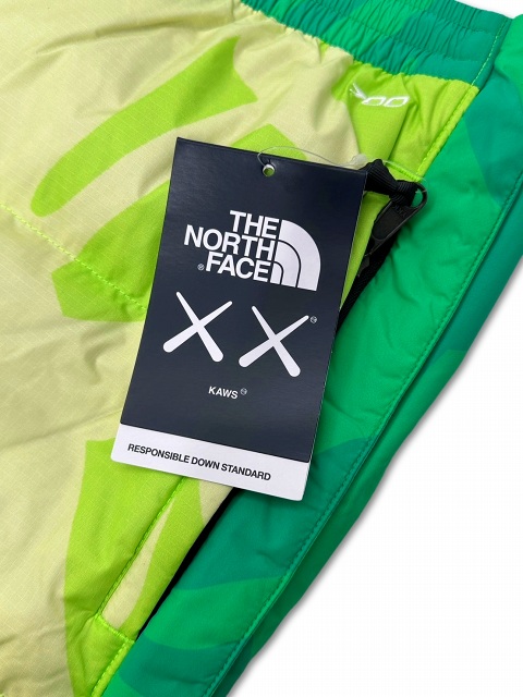 【中古】未使用品 THE NORTH FACE×KAWS NF0A7WLV Retro 1996 Nuptse Pant レトロ 1996 ヌプシ パンツ Mの通販は