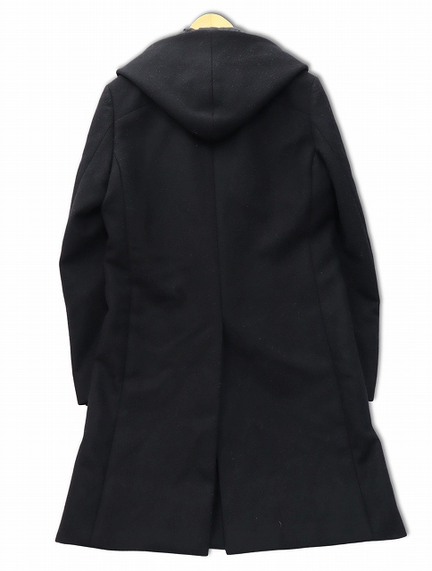 ATTACHMENT】カシミヤ混平二重メルトンスタンドカラーコート