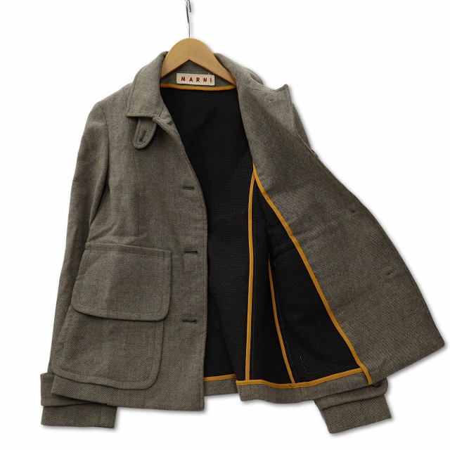 希少 MARNI マルニ 上質 3Bテーラードジャケット 40 MARNI ジャケット 40 マルニ 希少 MARNI マルニ 上質 3Bテーラード