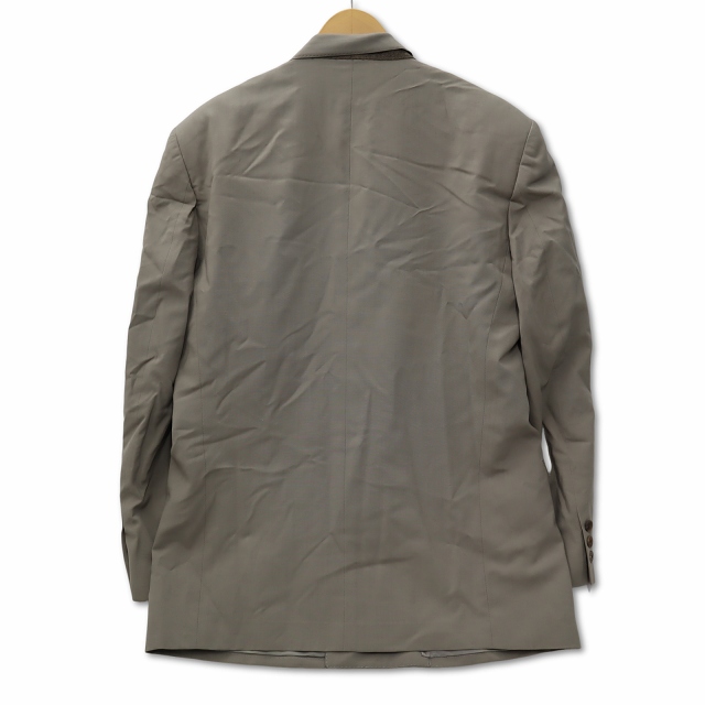 【中古】レノマ ウール テーラード ジャケット 2タック スラックスパンツ セットアップ カジュアルスーツ 50の通販は