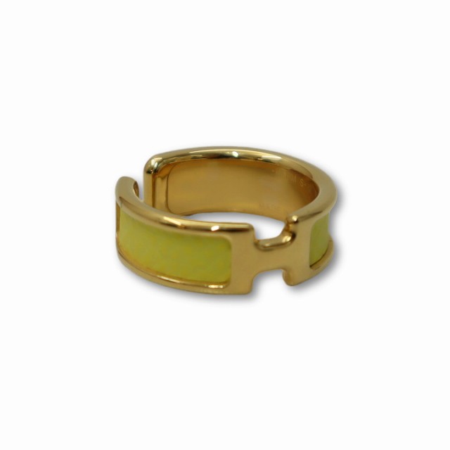 【中古】エルメス HERMES イヤーカフ (オランプ) PM ゴールド/イエロー の通販は