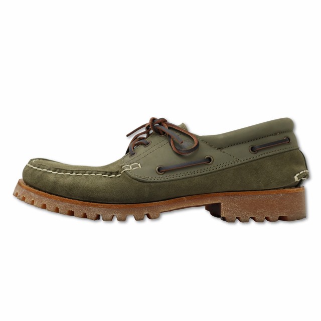 【中古】ティンバーランド Timberland AUTHENTICS 3EYE CLASSIC LUG スエードレザー デッキシューズ  靴 29.0?pの通販は