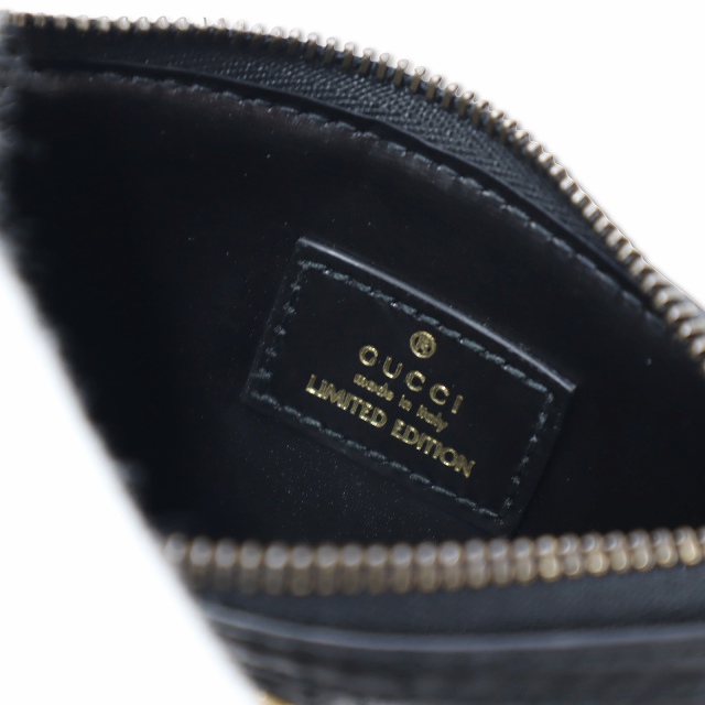 中古】グッチ GUCCI 699349 日本限定 レザー×パイソン フラグメント