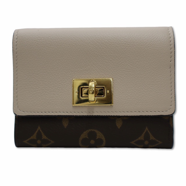【中古】ルイヴィトン LOUIS VUITTON M82398 モノグラム ポルトフォイユ・ヴィクトリーヌ 三つ折り 財布 ウォレット